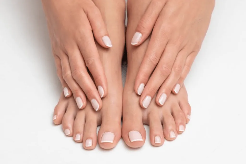Limpieza de uñas sin esmalte Manicure sin color en CDMX